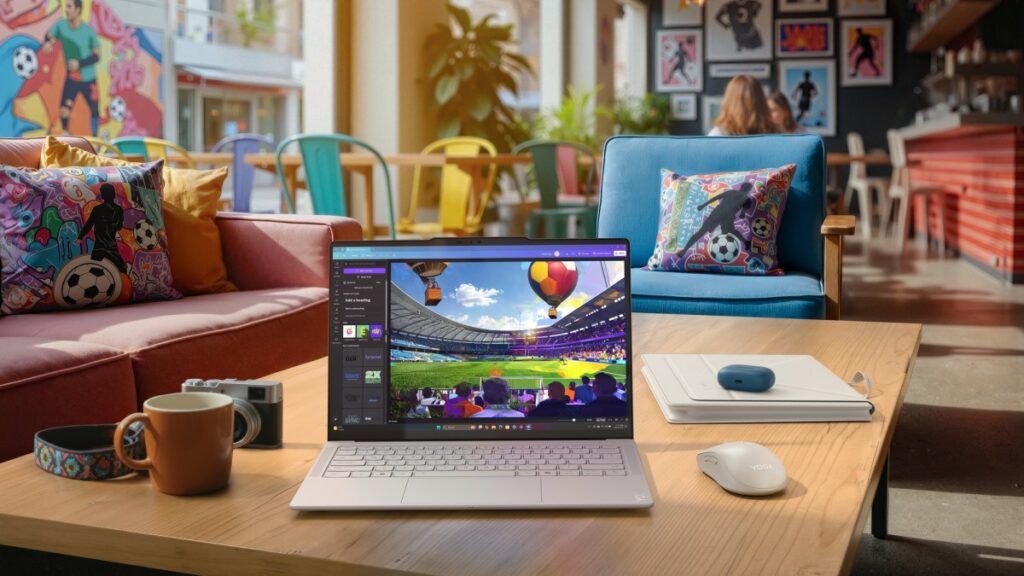 ¿La ultraligera definitiva? Yoga Slim 7i Ultra Aura Edition de Lenovo brilla en el CES 2026