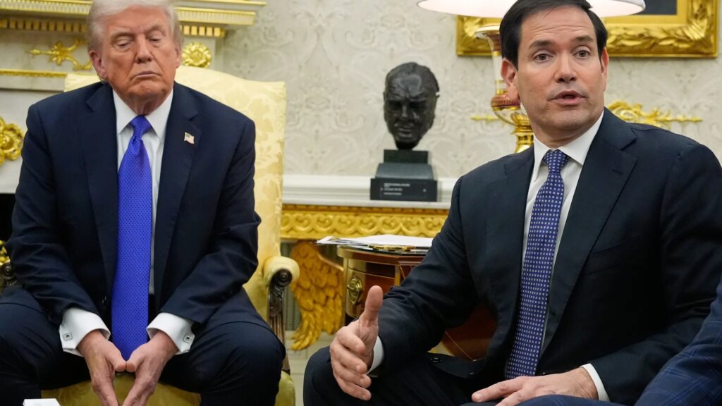 Trump bromea sobre que Marco Rubio sea el futuro presidente de Cuba: "¡Me suena bien!"