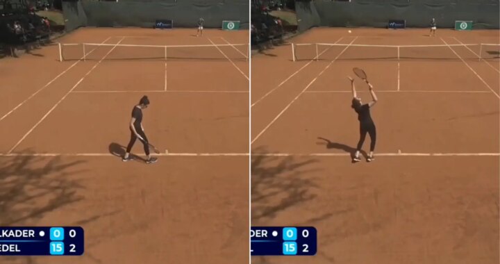 La actuación más surrealista de la historia del tenis: una jugadora pierde sin apenas poder golpear la pelota y con 20 dobles faltas