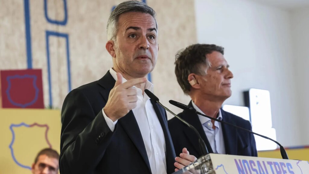 La candidatura de Víctor Font a la presidencia del Barça: dardos a Laporta y gestión, promesa de reconciliación con Messi...