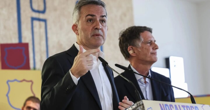 La candidatura de Víctor Font a la presidencia del Barça: dardos a Laporta y gestión, promesa de reconciliación con Messi...