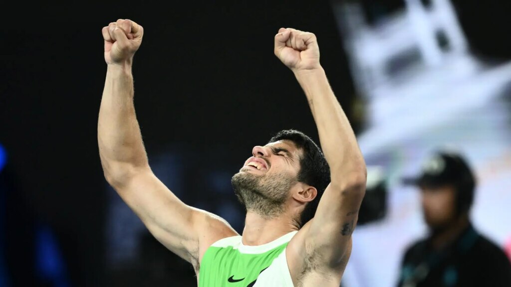 Carlos Alcaraz arrasa a De Miñaur y llega por primera vez a las semifinales del Open de Australia donde se medirá a Zverev