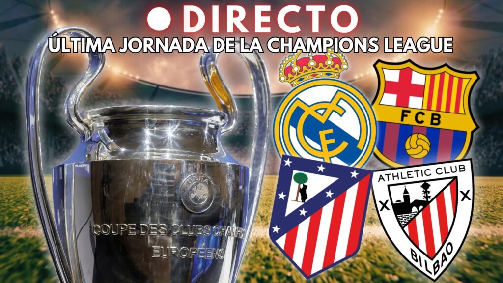 Champions League, en directo: resultados de Real Madrid, Barça, Atlético y Athletic y última hora de los 18 partidos