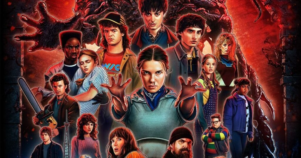 Padre e hija riendo durante el reto de Stranger Things con errores cómicos