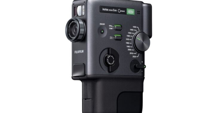 Instax mini Evo Cinema: la cámara “tipo cine” de Fujifilm que mezcla video, filtros por décadas y fotos instantáneas