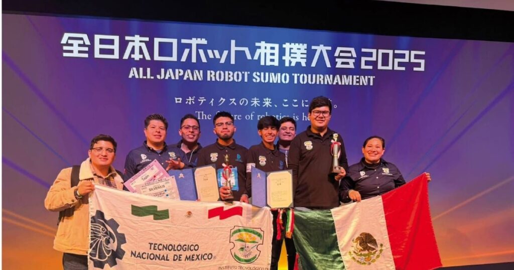 Los alumnos de escuelas técnicas de México obtienen primeros lugares en certámenes en el extranjeroUn equipo conformado por representantes del Conalep y el TecNM sobresalió en eventos celebrados en Singapur, Japón y Ecuador