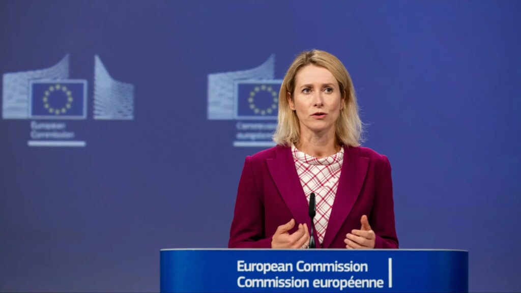 Kaja Kallas pide a Rusia que haga "concesiones militares y nucleares" para garantizar la paz en Ucrania