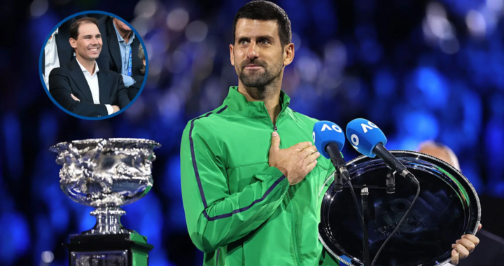 Las palabras de Djokovic a Rafa Nadal tras la final de Australia: "Es muy raro verte ahí, ha sido un honor compartir la pista contigo"