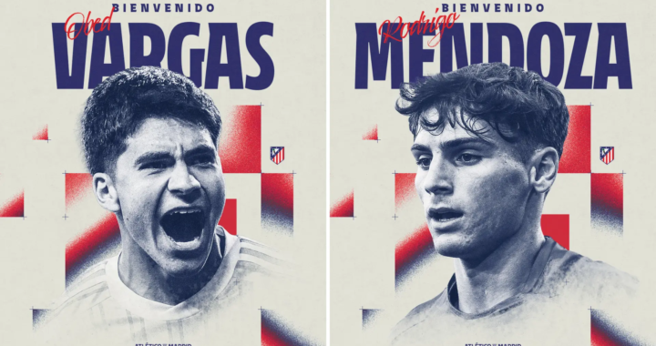 El Atlético de Madrid cierra el mercado de fichajes con Rodrigo Mendoza y Obed Vargas