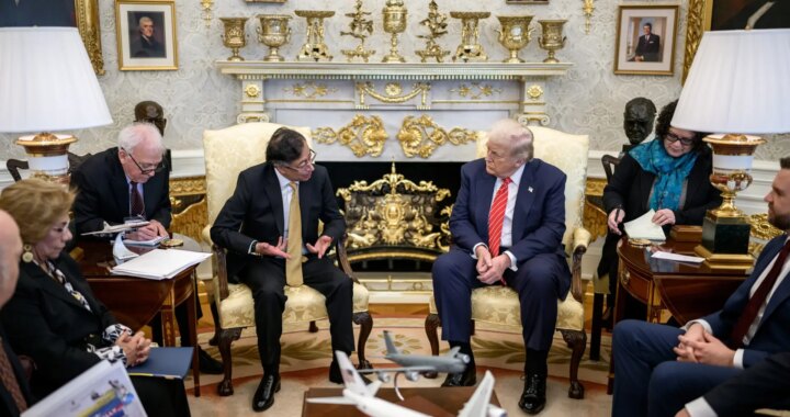 Trump y Petro se reúnen en la Casa Blanca tras más de un año de desencuentros