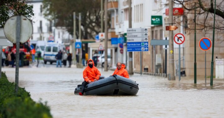 La borrasca Leonardo deja un muerto en Portugal por subida del agua en Serpa, cerca de frontera con Huelva