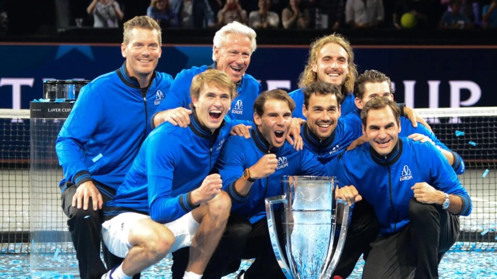 Tsitsipas desvela una divertida anécdota: "La primera vez que me emborraché fue con Rafa Nadal y Roger Federer"