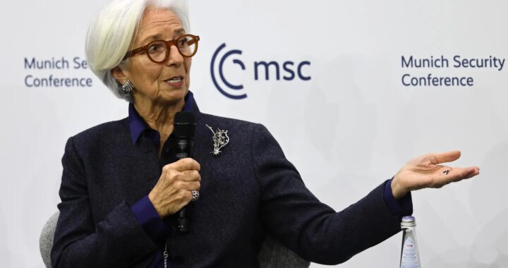Lagarde asegura que la "patada en el culo" de Trump a Europa ha unido más a los líderes europeos: "Eso debe continuar"