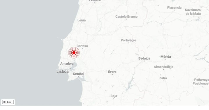 Un terremoto de magnitud 4,1 sacude Lisboa y sus alrededores