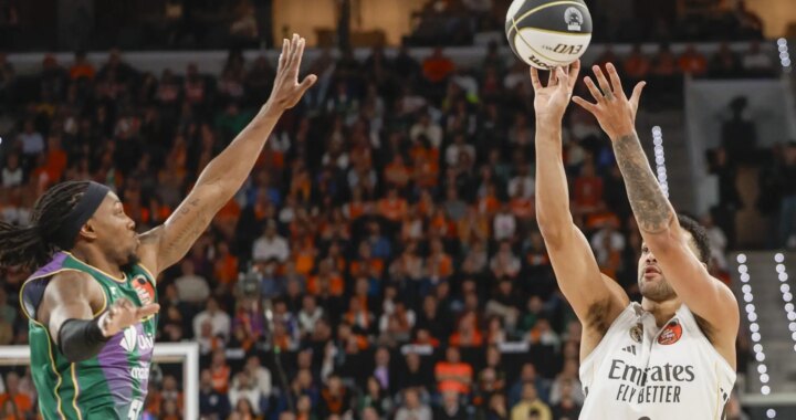 El Real Madrid arrolla al campeón Unicaja y se cita con el Valencia Basket en semifinales de la Copa del Rey