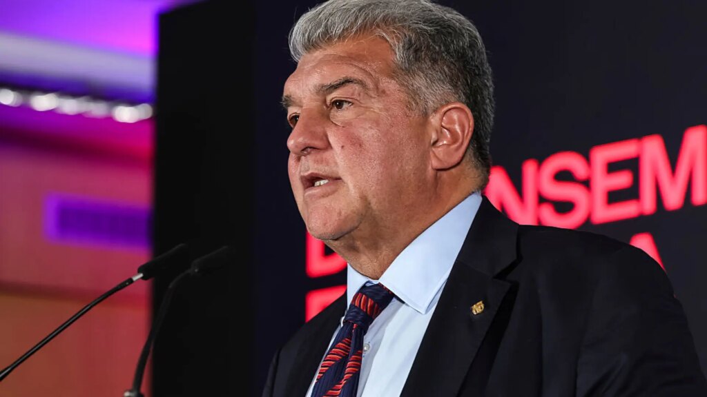 Joan Laporta vuelve a la carga: "Por una vez que al Real Madrid no le regalan un penalti por algún piscinazo, que se quejen..."