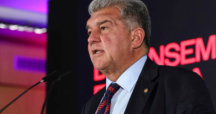 Joan Laporta vuelve a la carga: "Por una vez que al Real Madrid no le regalan un penalti por algún piscinazo, que se quejen..."