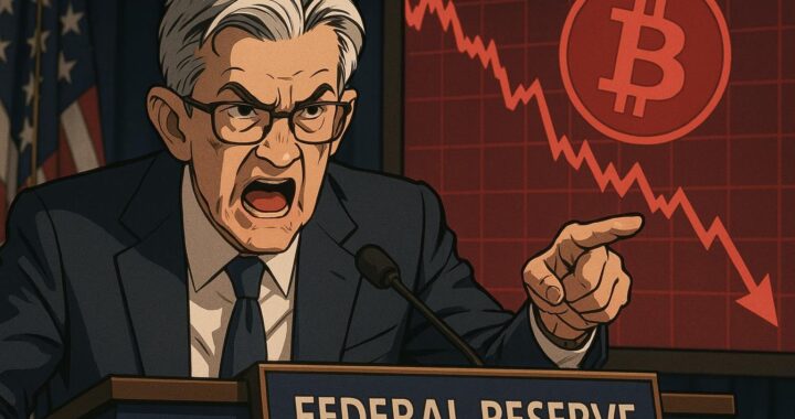 Bitcoin cae a USD $66.000 tras minutas de la FED que frenan recortes de tasas y sugieren alzas