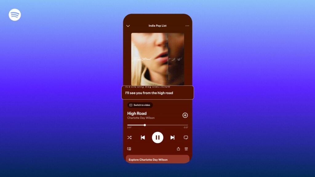 Spotify añade una función para la letra de las canciones que los usuarios Premium pedían a gritos