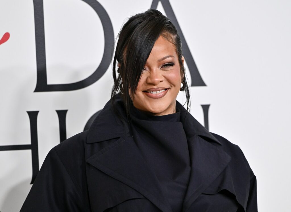 Rihanna sufrió un problema de vestuario en un desfile de moda de A$AP Rocky