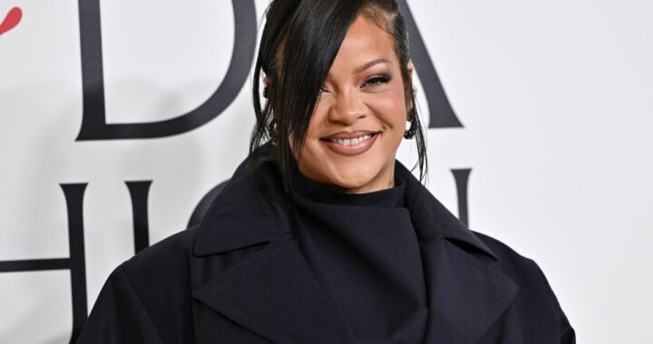 Rihanna sufrió un problema de vestuario en un desfile de moda de A$AP Rocky