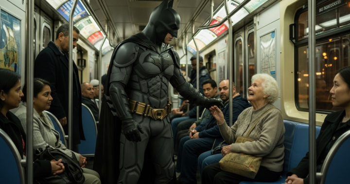 Un acto de amabilidad viral: cómo un “Batman” en el metro de Milán transformó la conducta de todos los pasajeros