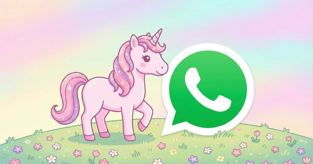 Modo unicornio rosa en WhatsApp: cómo se activaLos usuarios tienen la opción de crear imágenes de unicornios utilizando Meta AI, la inteligencia artificial incorporada en WhatsApp