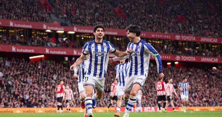 San Mamés reparte el derbi por golazos y el Betis se pone quinto