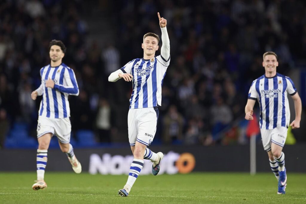 La Real toma San Mamés y se acerca a la final