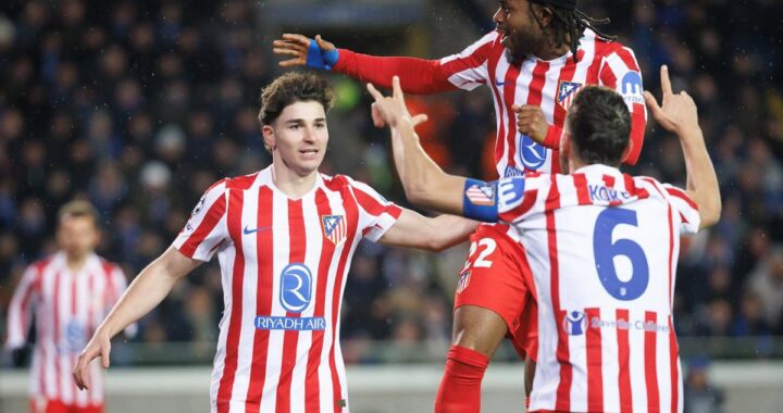 El Atlético vive un miércoles cenizo en Brujas