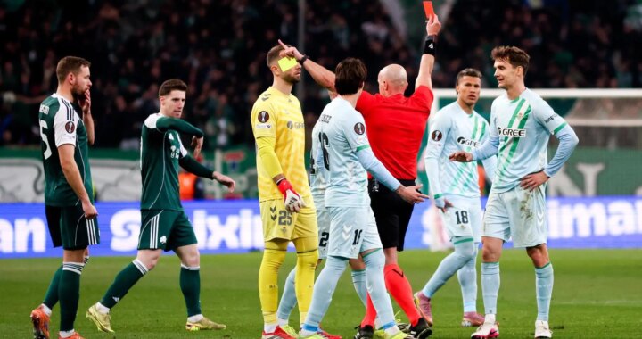 Un polémico penalti complica al Betis y Endrick evita la victoria del Celta en la ida de octavos de la Europa League