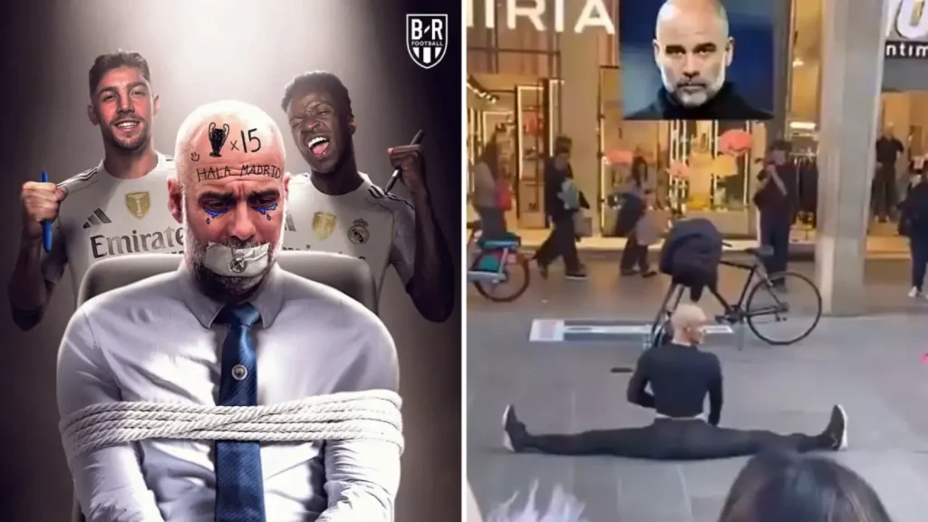 Los memes se ceban con Guardiola tras la eliminación del Manchester City a manos del Real Madrid