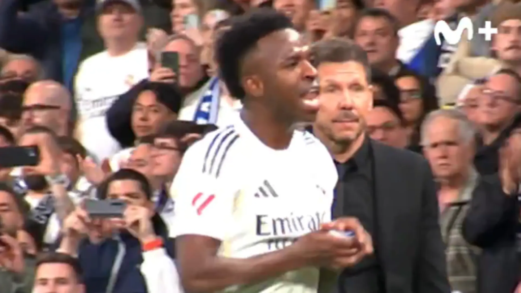 La venganza de Vinícius con Simeone en el derbi: "Me iban a vender"