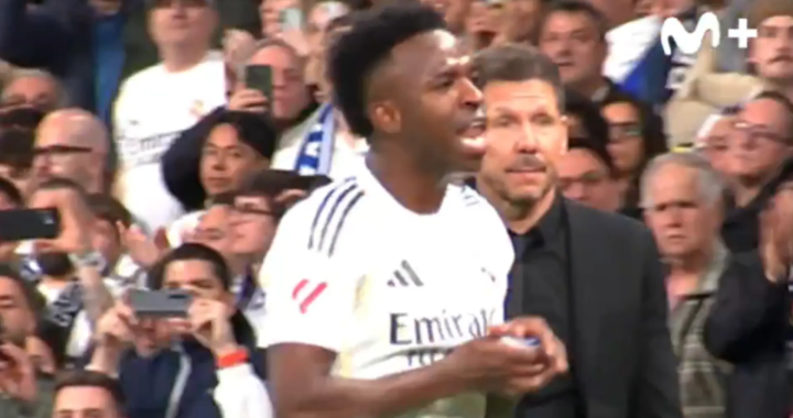 La venganza de Vinícius con Simeone en el derbi: "Me iban a vender"