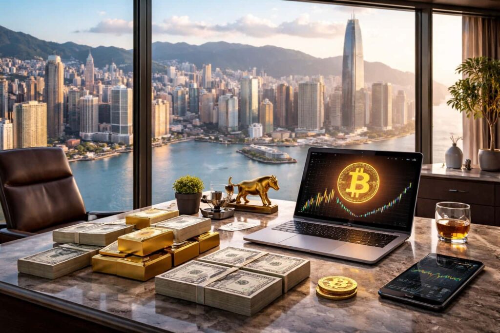 Family Offices en Hong Kong están apostando por criptomonedas y mercados privados