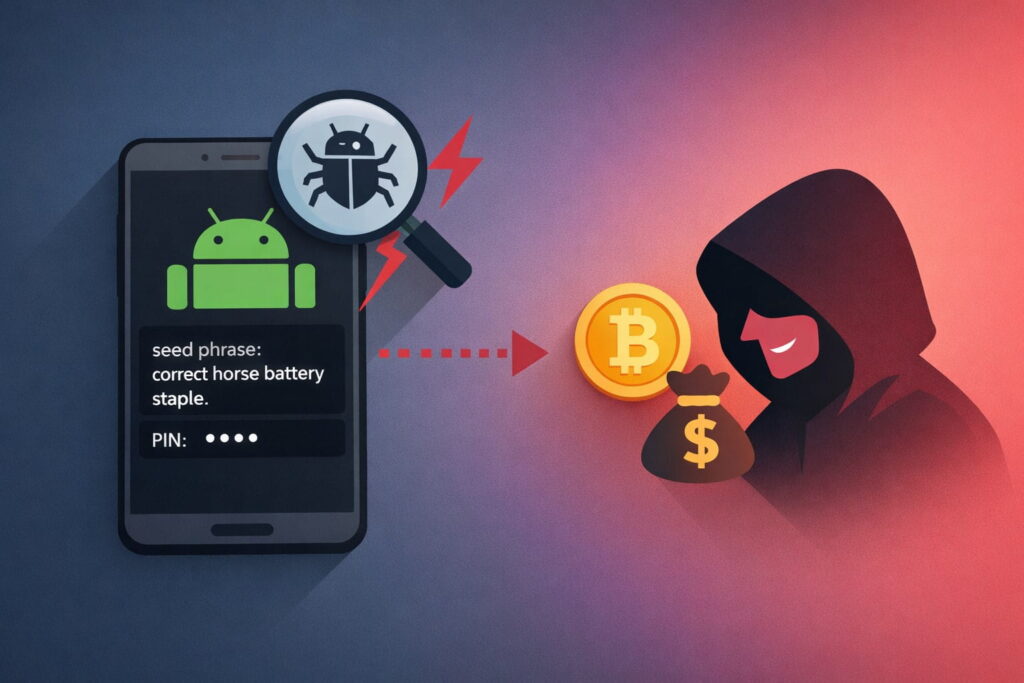 Investigadores de Ledger revelan falla de Android que expone semillas cripto en segundos