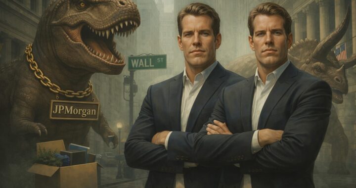 Gemini vuelve a atacar a JPMorgan y llama “dinosaurios” a los bancos de Wall Street