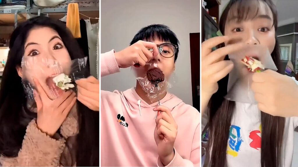 Comer con un plástico en la boca: la última propuesta en redes sociales que fomenta los trastornos de la conducta alimentaria | Salud y bienestar