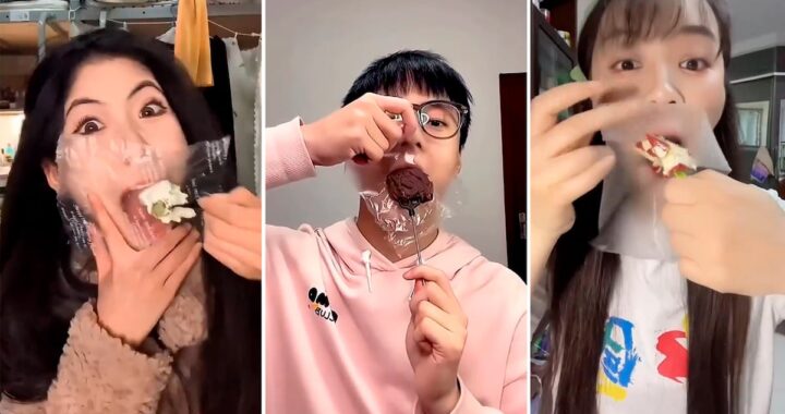 Comer con un plástico en la boca: la última propuesta en redes sociales que fomenta los trastornos de la conducta alimentaria | Salud y bienestar