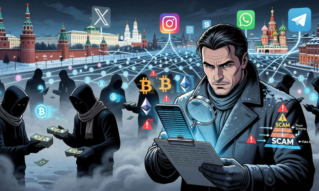 Banco central ruso advierte: estafas piramidales migran en masa a criptomonedas