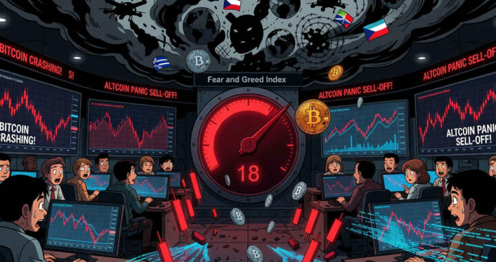 Índice cripto de miedo y avaricia vuelve a miedo extremo tras nuevo deterioro del mercado