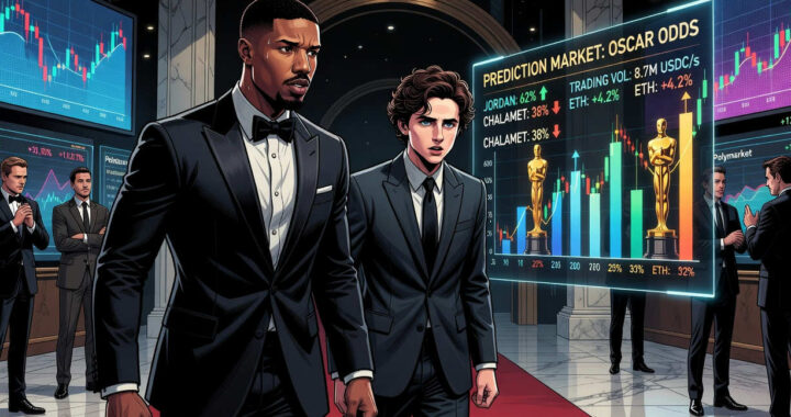 Michael B. Jordan supera a Timothée Chalamet en Polymarket rumbo al Oscar 2026