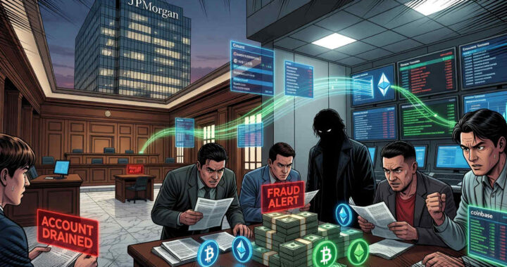 JPMorgan enfrenta demanda por presunto fraude cripto de USD $328 millones ligado a Goliath Ventures