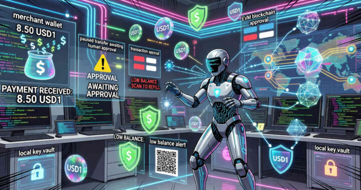 WLFI lanza AgentPay SDK para que agentes de IA operen pagos con USD1 en redes EVM