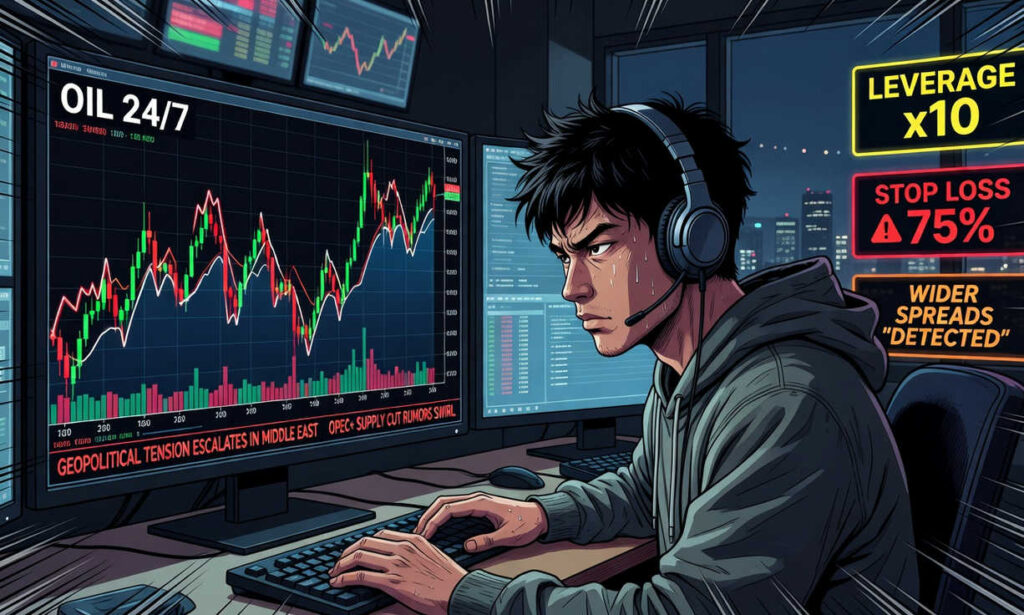 EToro habilita trading de petróleo 24/7 con apalancamiento limitado a x10