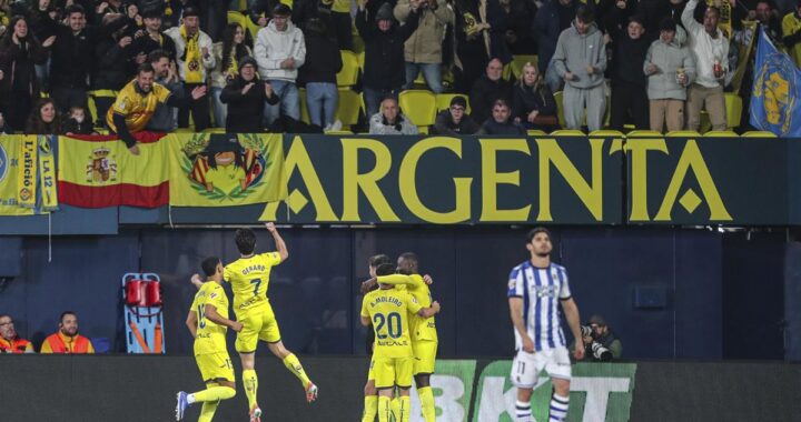 La pegada del Villarreal desmonta a la Real en 20 minutos