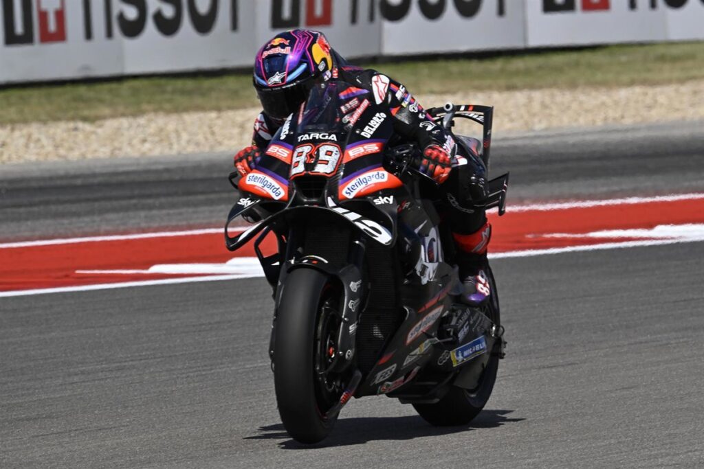 Jorge Martín gana la Sprint de Austin a 'Pecco' Bagnaia en la última vuelta
