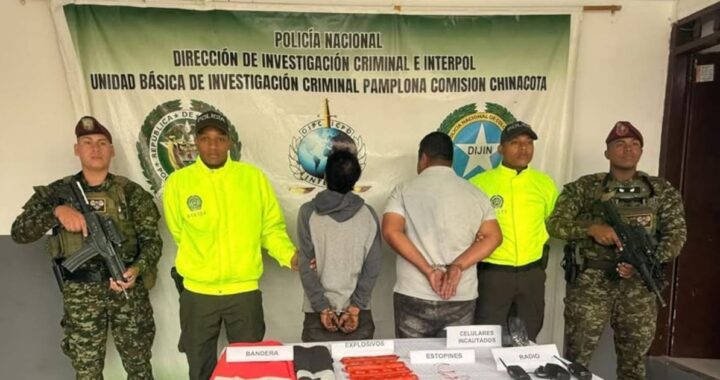 Cayeron ‘el Gordo’ y ‘Riki’, señalados de ataque con explosivos contra la Policía