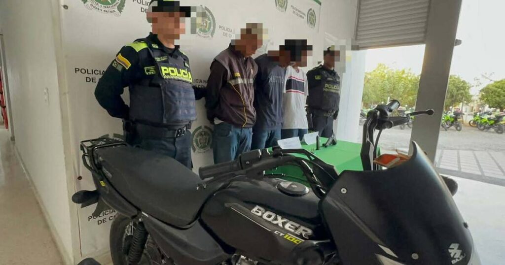 Tres capturados por atracar a una mujer en Los Ejecutivos