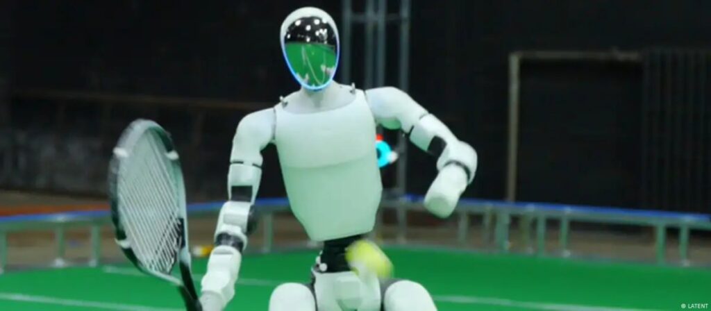 ¿El futuro del deporte? Robot humanoide chino aprende a jugar tenis en tiempo récord